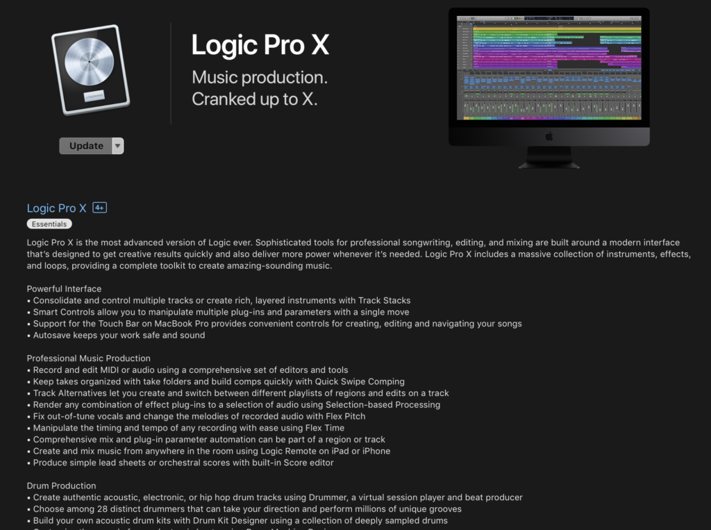 Apple Logic Pro X download