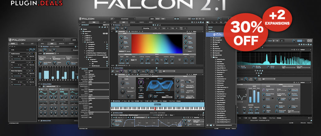 UVI Falcon 2.1 plugin deal