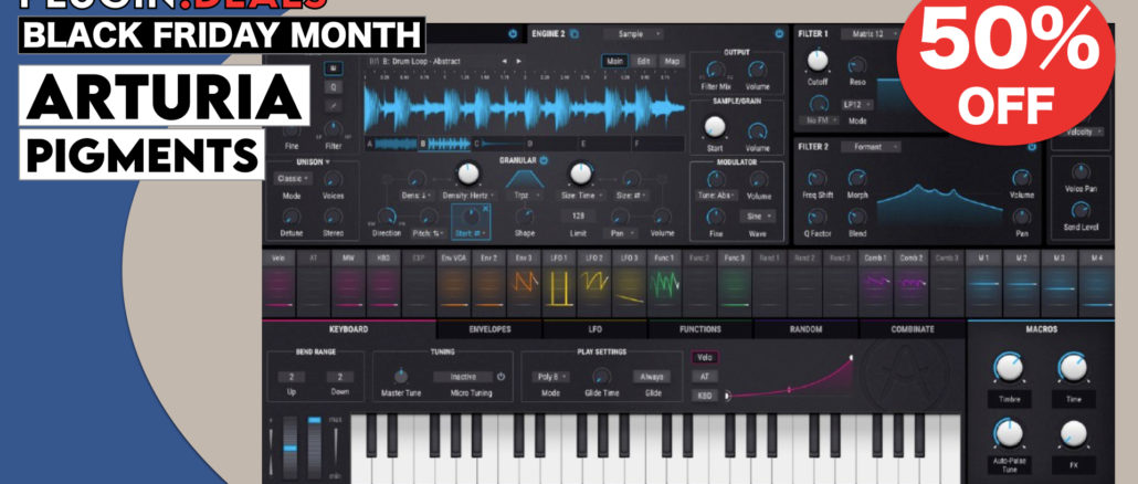 Arturia Pigments Black Friday Sale
