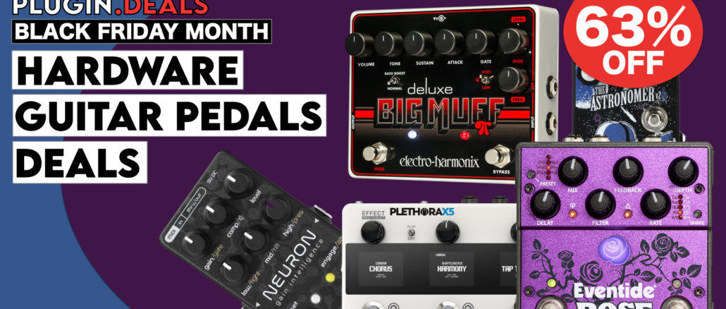 Black Friday Guitar Pedals