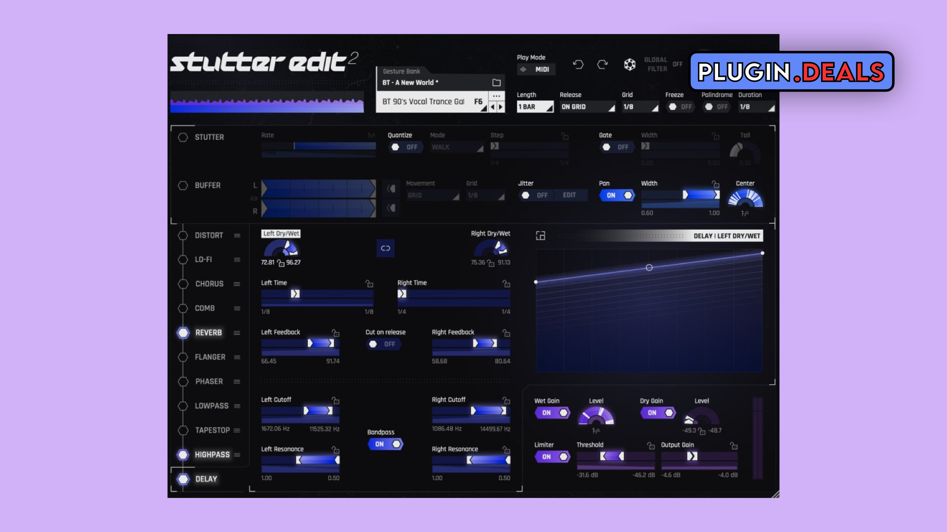 Grab iZotope Stutter Edit 2 glitch effects plugin for just $10