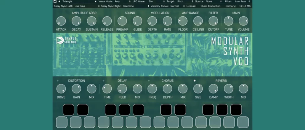 SampleScience Modular Synth VCO
