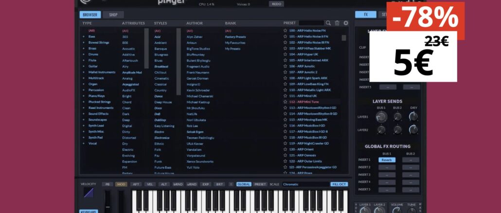 KV331 Audio Synthmaster 2 Player