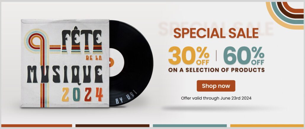 ‎UVI Fête de la musique 2024 sale