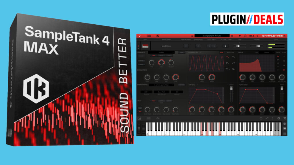 IK Multimedia SampleTank 4 MAX v2 Plugin Deals