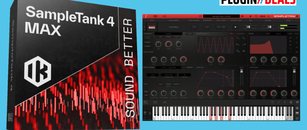 IK Multimedia SampleTank 4 MAX v2 Plugin Deals