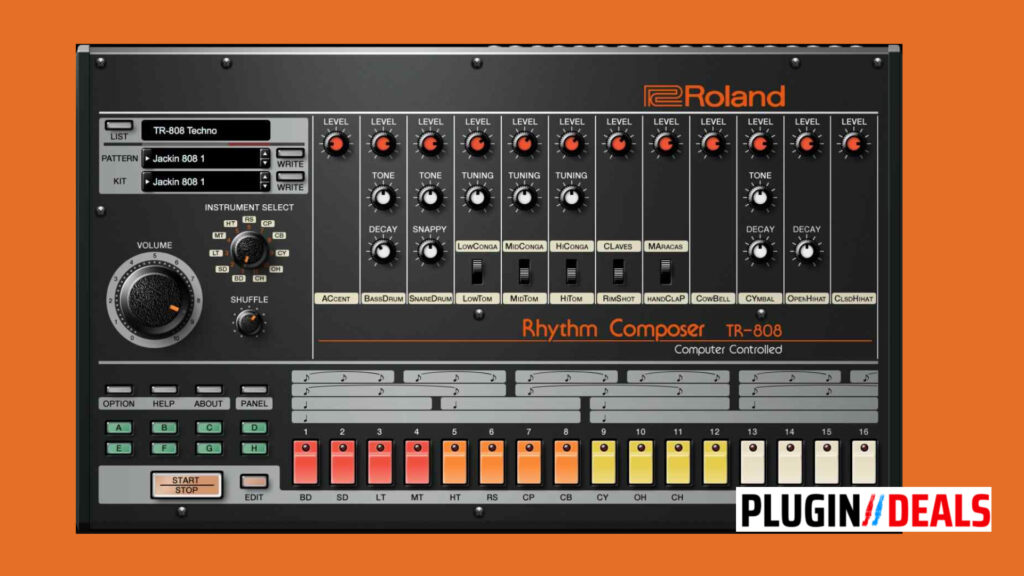 Roland TR-808 plugin
