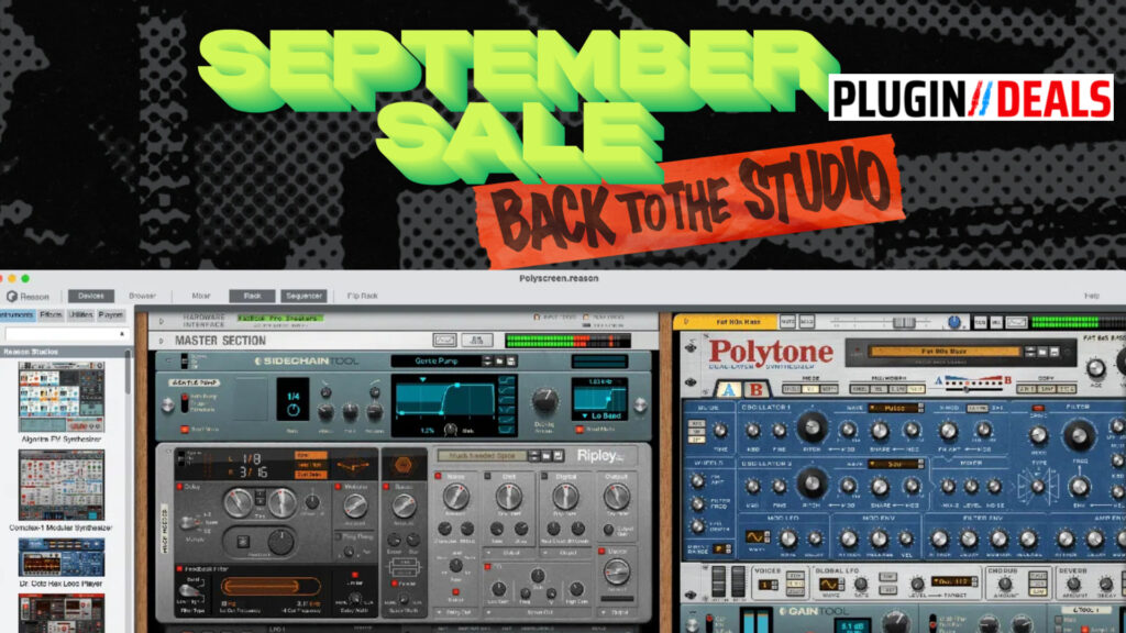 Reason Studios Back To Studio Sale