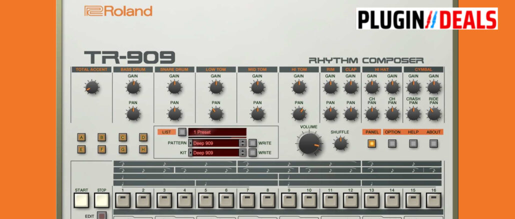 Roland TR-909 plugin deals