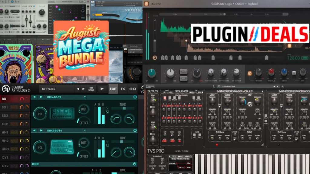 Mega Bundle, SSL X-Echo, UVI Beatbox